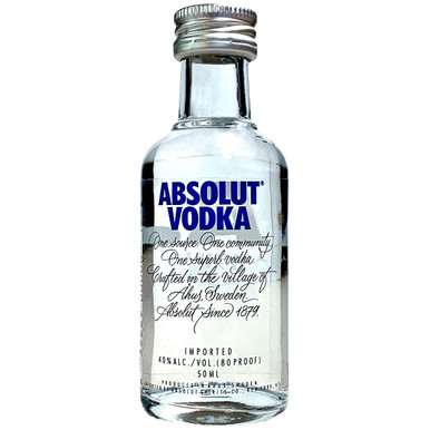 Absolut Swedish Vodka 50ml