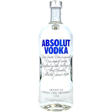 Absolut Swedish Vodka 1.75L