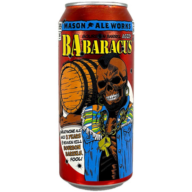 Mason Ale Works B. A. Baracus Bourbon Barrel Aged Barleywine Can