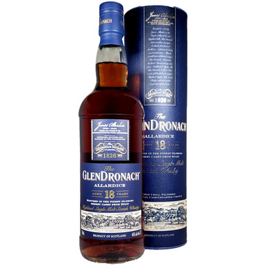 Glendronach Allardice 18 Year Highland Scotch Whisky