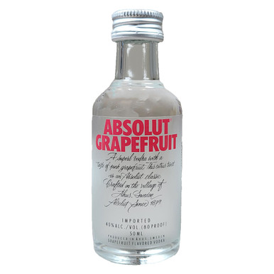 Absolut Grapefruit Vodka 50ml