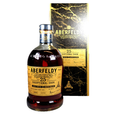 Aberfeldy 25 Year Exceptional Cask Single Malt Scotch Whisky