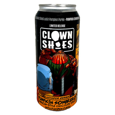 Clown Shoes Pumpkin Sombrero Mexican-Style Chocolate Stout Can