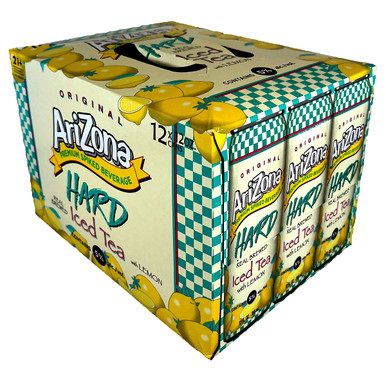 AriZona Hard Lemon Iced Tea 12-Pack Can