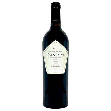 Cain 2018 Cain Five Spring Mountain District Red Wine