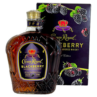Crown Royal Blackberry Flavored Canadian Whiskey