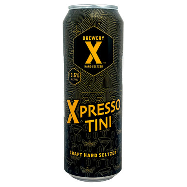 Brewery X Xpresso Tini Craft Hard Seltzer 19.2oz Can
