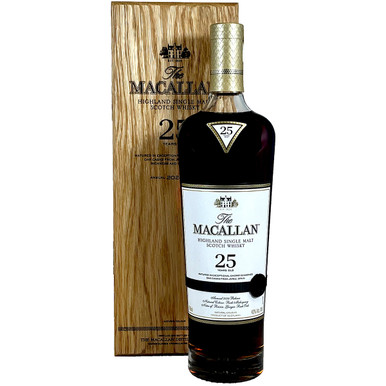 The Macallan 25 Year Old Single Malt Scotch Whisky