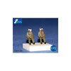 PJ Productions 721133 2x NATO pilots seated in a/c 60s Figures 1:72
