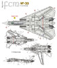 FCM F-14A Tomcat - VF-33 Starfighters Decals 1:48