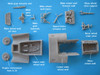 OzMods-Scaledown F-111 Wheel Well and Undercarriage set Accessories 1:48