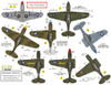 FCM P-40 Galore - P-40C x2, P-40E x3, P-40M x1 and