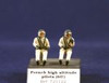 PJ Productions 2x French high altitude pilots seated in a/c 60s Figures 1:72