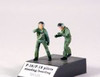 PJ Productions 2x F-16/F-18 pilots standing/boarding Figures 1:72