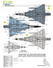 FCM Mirage III E/50 - Brazil, Chile, Argentina, Peru, Colombia Decals 1:48