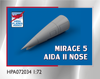 High Planes Dassault Mirage 5 Aida II Nose Accessories 1:72