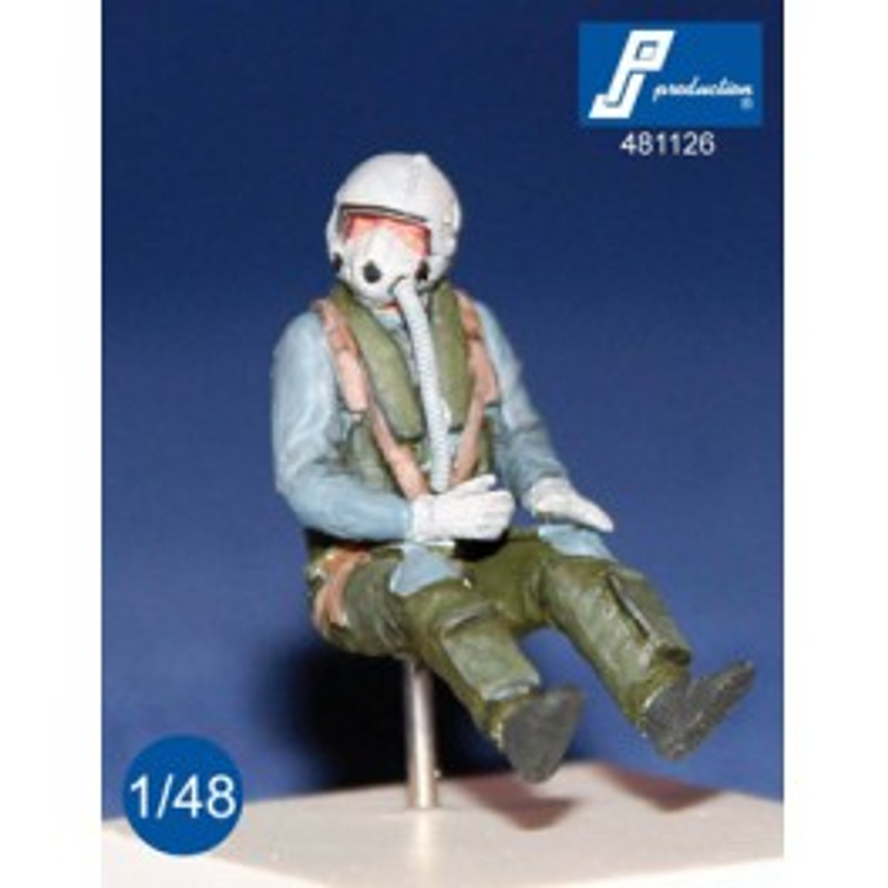 PJ Productions German F-4 pilot seated in aircraft Figures 1:48