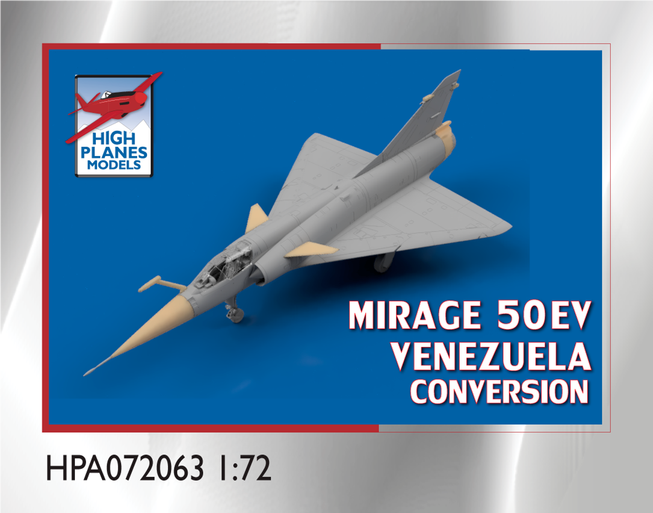 High Planes Mirage 50EV Venezuela Conversion Accessories 1:72 (HPA072063)