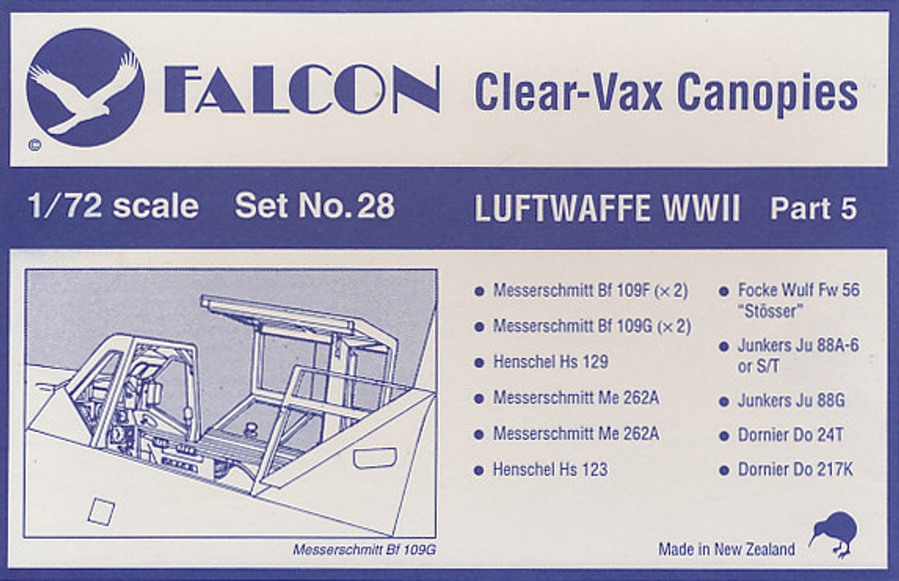 Falcon Clearvax Set 28