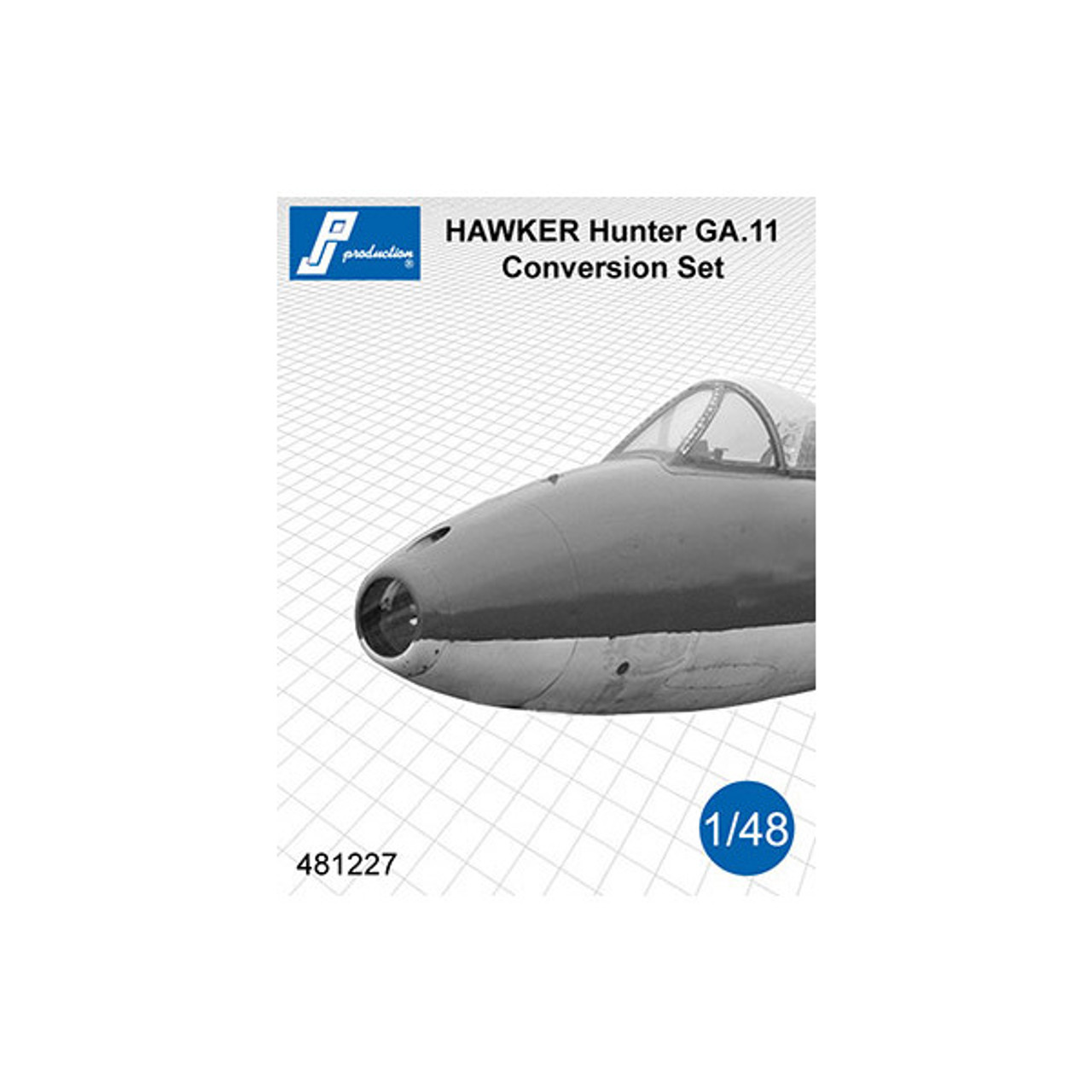 PJ Productions Hawker Hunter GA11 conversion for Airfix kit Accessories 1:48 (PJP481227