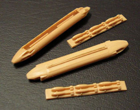 OzMods Scale Models SUU-20 Practice Bomb Units 2 per pack Accessories 1:72