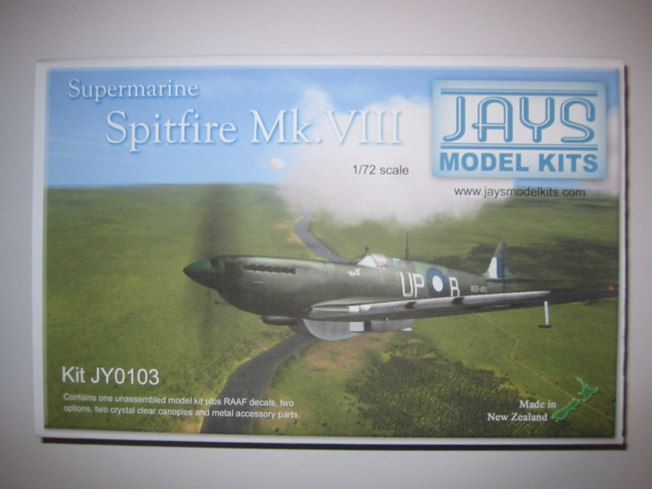 Jays Model Kits Ventura Supermarine Spitfire Mk VIII (Kit 1:72)