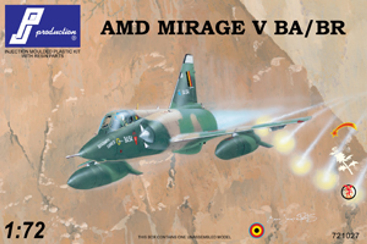 Pj Productions Dassault Mirage V Ba Br Kit 1 72