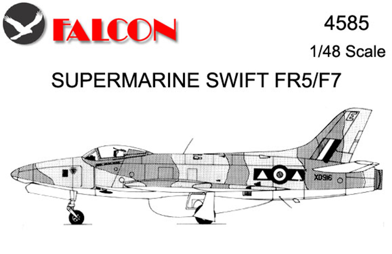 Falcon Supermarine Swift FR.5/F7 Kit 1:48 (FIK04585)