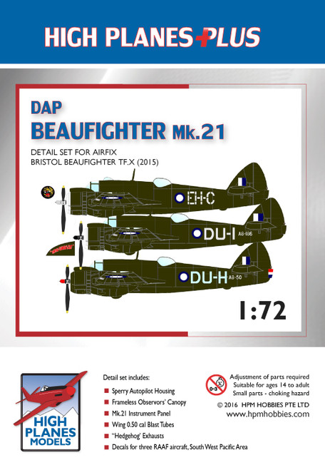 HPL072014 High Planes DAP Beaufighter Mk. 21 conversion HPL072014 High Planes DAP Beaufighter Mk. 21 conversion