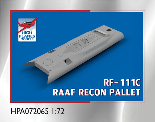 High Planes RF-111C Reconnaissance Pallet Accessories 1:72 High Planes RF-111C Reconnaissance Pallet Accessories 1:72