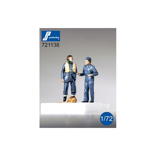 PJ Productions RAF Pilot & Mechanic (WWII)  Figures 1:72