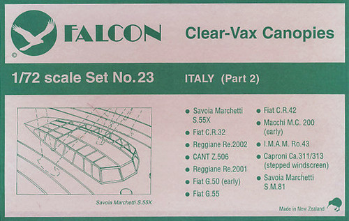Falcon Clearvax Set 23 Falcon Clearvax Set 23
