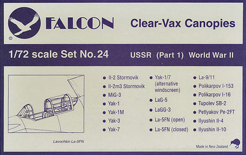 Falcon Clearvax Set 24 Falcon Clearvax Set 24
