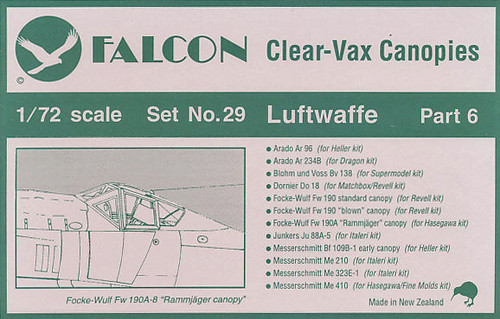 Falcon Clearvax Set 29 Falcon Clearvax Set 29