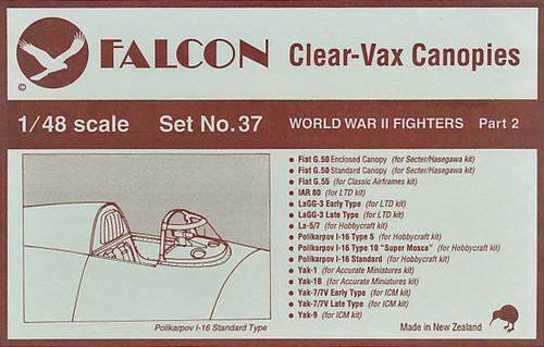 Falcon Clearvax Set 37 Falcon Clearvax Set 37
