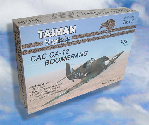 Tasman TM109 CAC CA-12 Boomerang 1:72 Scale Model Kit  Tasman TM109 CAC CA-12 Boomerang 1:72 Scale Model Kit