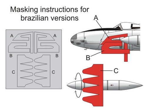 FCM F-80 / T-33 Decals 1:48 Scale (FCD048052) FCM F-80 / T-33 Decals 1:48 Scale (FCD048052)