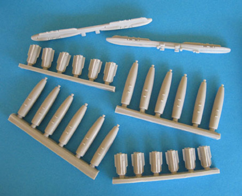 OzMods-Scaledown F-111 BRUs with 12 x Mk 82/BSU-49/B AIR bombs Accessories 1:48 OzMods-Scaledown F-111 BRUs with 12 x Mk 82/BSU-49/B AIR bombs Accessories 1:48