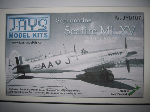 Jays Model Kits Ventura Supermarine Seafire Mk XV A-Frame Hook (Kit 1:72)