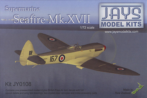 Jays Model Kits Ventura Supermarine Seafire Mk XVII (Kit 1:72)