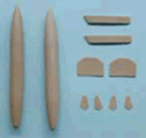 Red Roo Models Mirage IIIO/D 1300 Litre tank Accessories 1:48