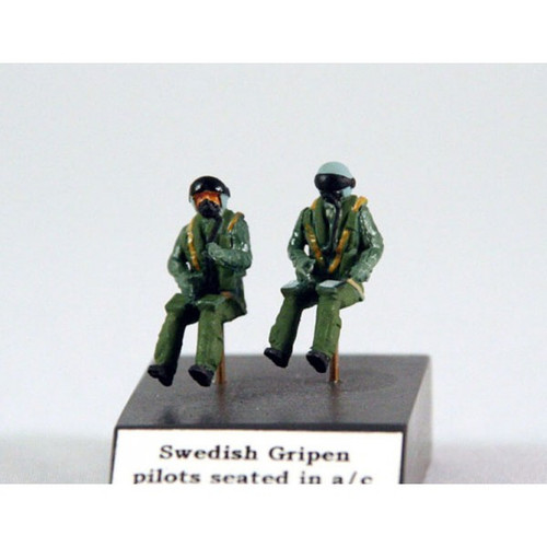 PJ Productions 2x Modern Swedish pilots seated in aircraft (Figures 1:72)