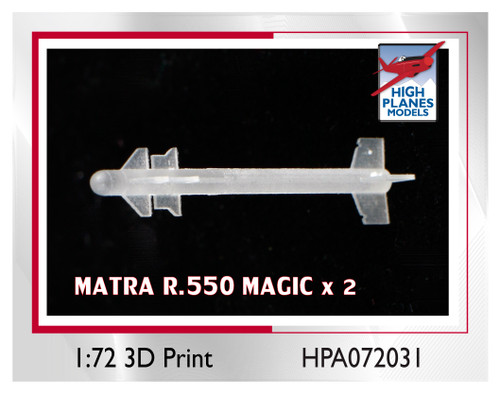 High Planes Matra R.550K Missiles x 2 Accessories 1:72 High Planes Matra R.550K Missiles x 2 Accessories 1:72