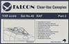 Falcon Clearvax Set 40