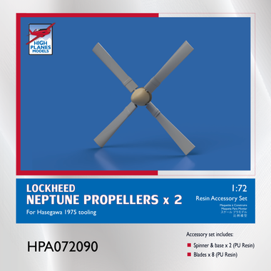High Planes Lockheed Neptune Propellers x 2 Accessories 1:72 HPA072090