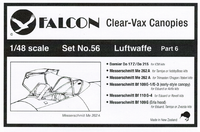 Falcon Clearvax Set 55 Luftwaffe 1:48