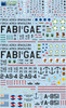 FCM Latin American S-2A Tracker Decals 1:72