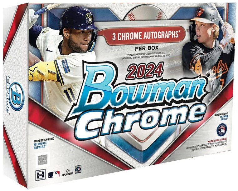 2023&2024 MLB Bowman Chrome HTA 未開封2Box（2024 Bowman Chrome HTA 