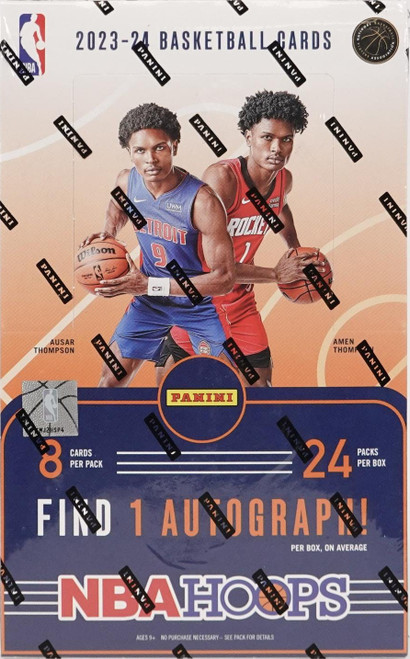 2023-24 Panini NBA Hoops Basketball Hobby Box