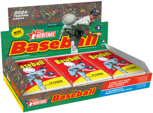 2024 Topps Heritage Baseball Mini Edition Box
